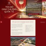 Mẫu Landing Pages bất động sản Vinhomes Móng Cái – Vinhomes Golden Avenue
