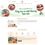 Theme WordPress dịch vụ chăm sóc mẹ và bé Theme WordPress dịch vụ chăm sóc mẹ và bé