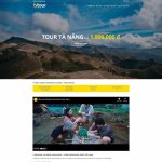 Theme WordPress landing page giới thiệu tour du lịch Theme WordPress landing page giới thiệu tour du lịch