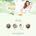 Theme WordPress Landing page bột giảm cân Theme WordPress Landing page bột giảm cân