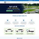 Theme WordPress dạy lái xe 02 Theme WordPress dạy lái xe 02