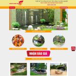 Theme WordPress thi công hồ cá Koi, Tiểu cảnh Theme WordPress thi công hồ cá Koi, Tiểu cảnh