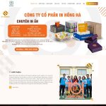 Theme WordPress công ty in ấn 07