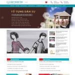 Theme WordPress công ty luật Theme WordPress công ty luật