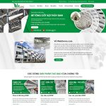 Theme WordPress vật liệu trang trí xây dựng