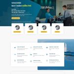 Theme WordPress landing page bán Vé máy bay Theme WordPress landing page bán Vé máy bay